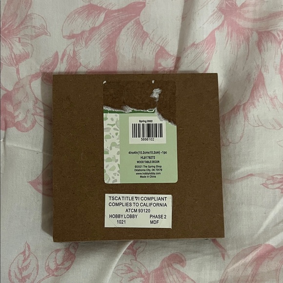 Hobby Lobby Floral Friendship Wall Decor - Pink and Black - Picture 2 of 2